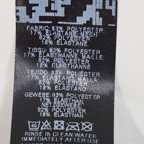 NEW ASOS DESIGN CURVE FRILL PLUNGE FRONT & BACK SWIMSUIT BLACK SIZE 14 MSRP $37 - Picture 9 of 10